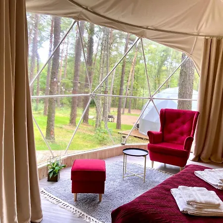 Luxury tent Planeta Glamping Zalesie Gorne
