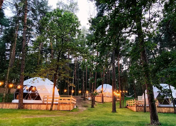 Luksusowy namiot Planeta Glamping Zalesie Gorne