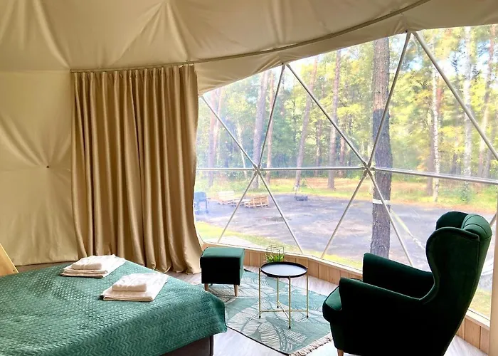 Luksusowy namiot Planeta Glamping *