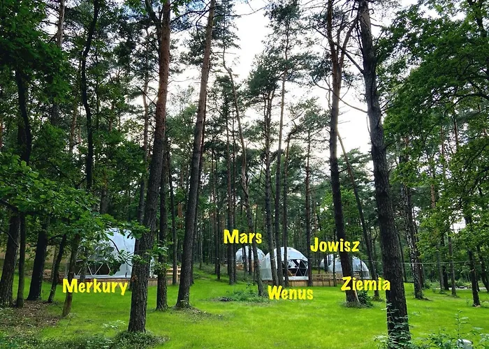 Luksusowy namiot Planeta Glamping Zalesie Gorne