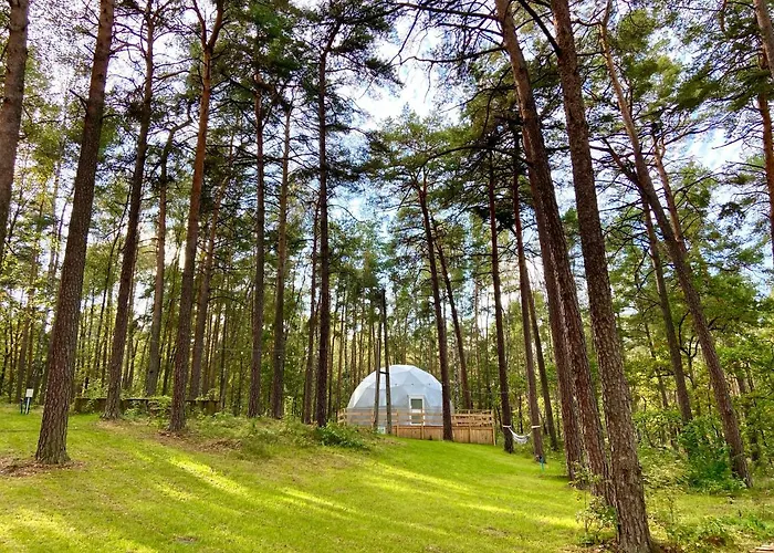 Planeta Glamping Luksusowy namiot Zalesie Gorne