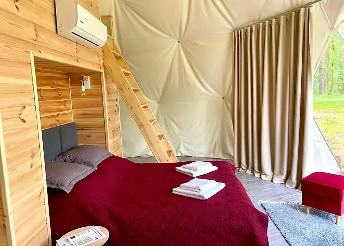Luksusowy namiot Planeta Glamping Zalesie Gorne