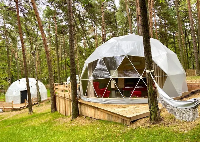 Luksusowy namiot Planeta Glamping Zalesie Gorne