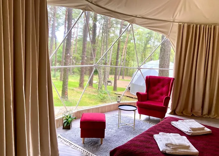 Luksusowy namiot Planeta Glamping Zalesie Gorne