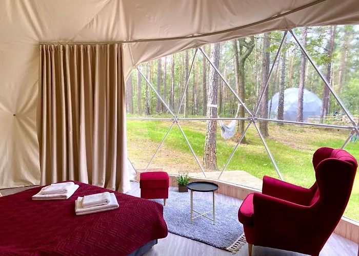 Luksusowy namiot Planeta Glamping Zalesie Gorne